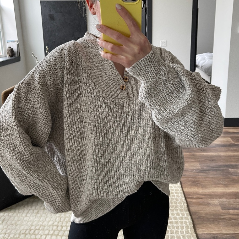 Oversized Dad Sweater